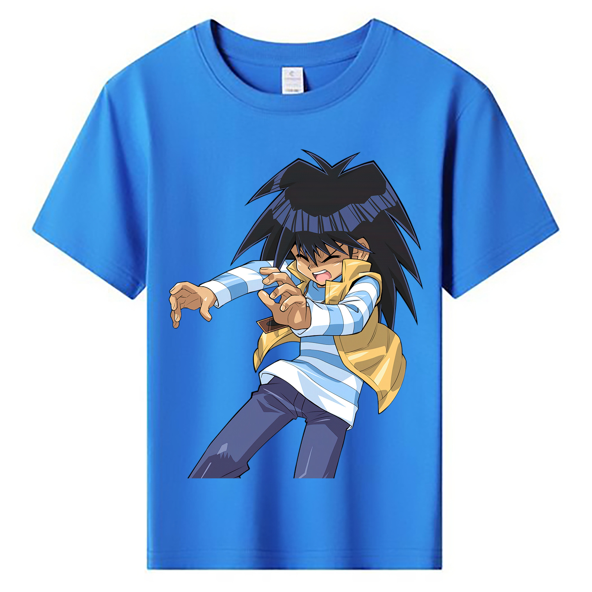 （画像用） 遊☆戯☆王 Yu-Gi-Oh! 綿100％キッズTシャツ（フロントプリント）